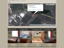 Hotel Amarillis - Győr weblapjának képe, ahol az elérhetőséget térképes megjelöléssel is segítjük